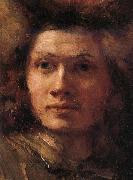 Details of  The polish rider Rembrandt van rijn